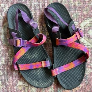 Chaco lowdown Sandals tie dye faded orange glow Women’s 11